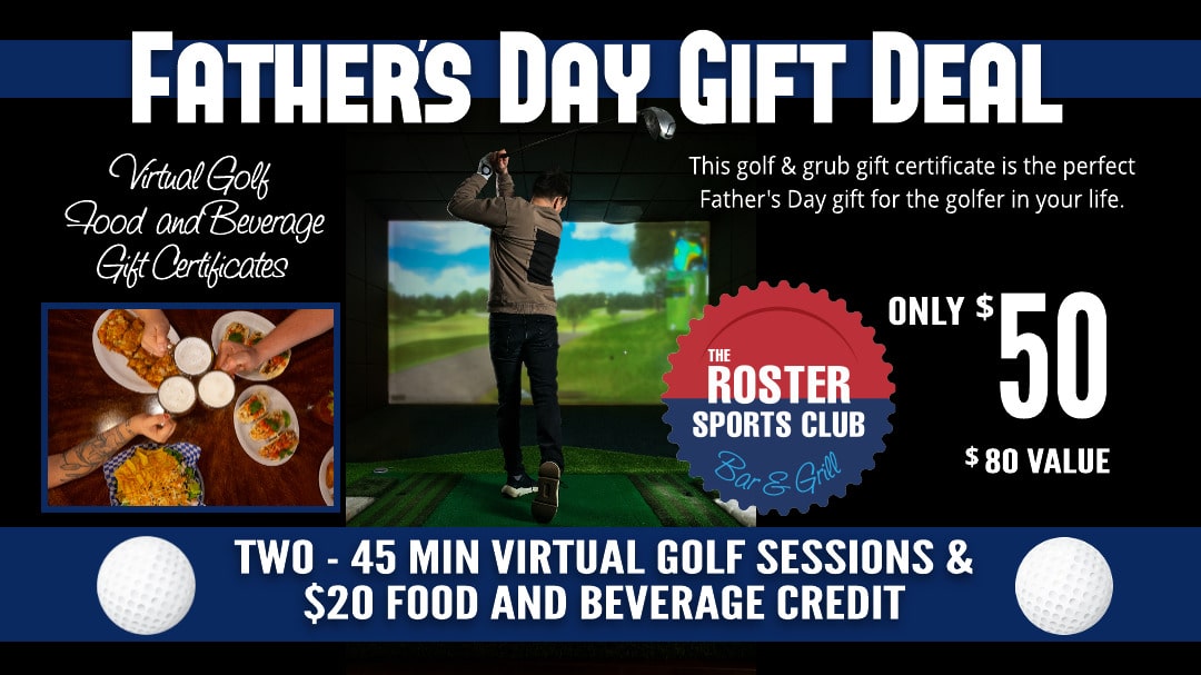 Golf and Grub Fathers Day Email Header and Website